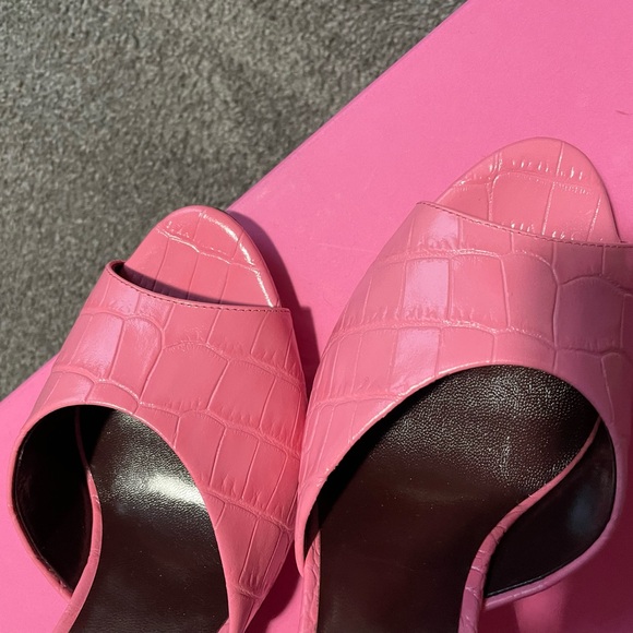 NWT Pink Paris Texas Mules - Picture 9 of 10
